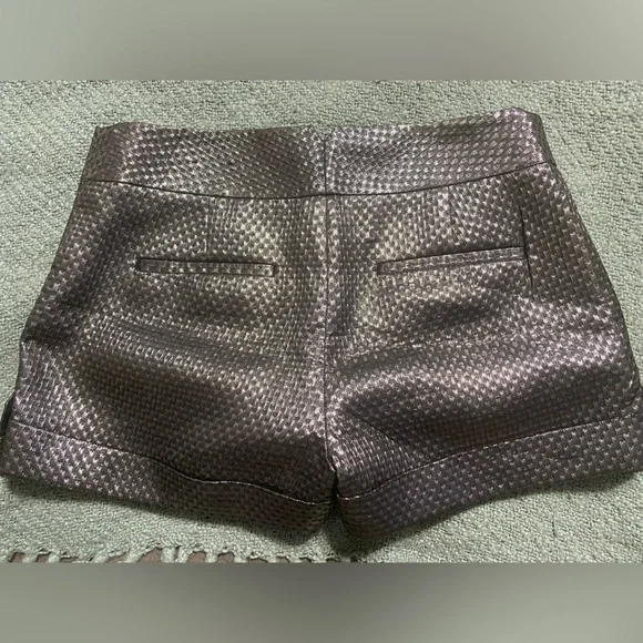 NWOT Express Gunmetal Hot Pants - Picture 3 of 3